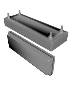 Miniature Replica 02. ESSEBODA Bench with Storage for Miniature Dollhouse IKEA 3D Print (1:12,24,48)