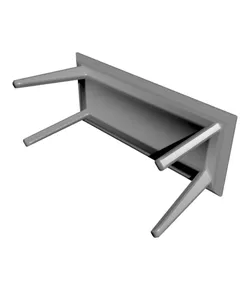 Miniature Replica 04. Lisabo Coffee Table V2 for Miniature Dollhouse IKEA 3D Print (1:12,24,48)