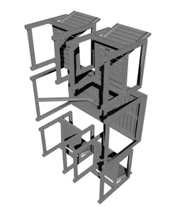 Miniature Replica 18. NAMMARO Table V3 and Armchair V1 for Miniature Dollhouse - IKEA - 3D Print In