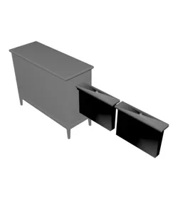 Miniature Replica 20. IDANAS Sideboard for Miniature Dollhouse - IKEA (1:12,24,48) - 3D Print Instan