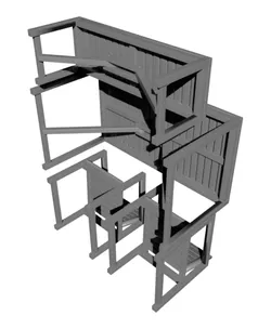 Miniature Replica 20. NAMMARO Table V3 and Armchair V1 for Miniature Dollhouse - IKEA - 3D Print In