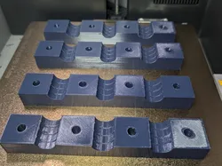 single, double & triple 18mm hydraulic hose clamp - Free 3D Print Model