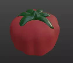 Tomato Low-poly 3D model