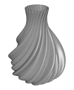 Twist Bloom – Spiral Vase