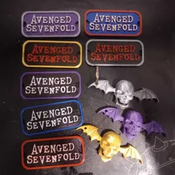 2 keychain - death bat keychains