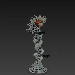 Alien statue - 10cm