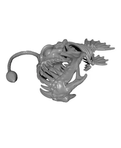 Anglerfish Skeleton Trophy - Fisherman Trophy