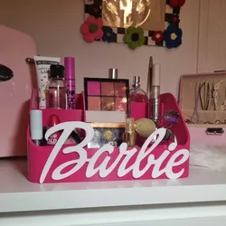 Barbie Makeup Organizer - 3D printable design, scalable (240 x 179.5 mm)