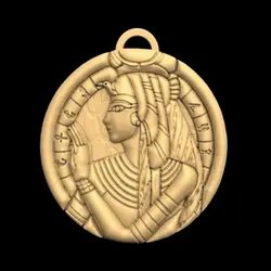 CLEOPATRA QUEEN ANCIENT EGYPT PENDANT