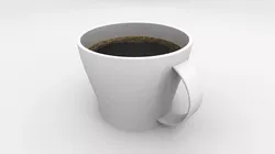 CUP OF COFFEE 3D model