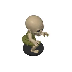 Fallout Ghoul Figurine – Post-Apocalyptic Wasteland Character
