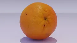 Orange 02 high-poly 3D model