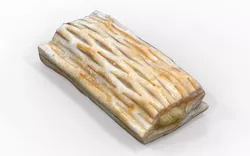 Pineapple Pie Stick Game Ready Low-poly 3D model