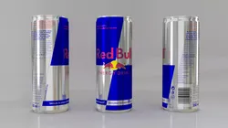Red Bull Energy Drink 3D model