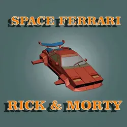 space Ferrari (RICK&MORTY)
