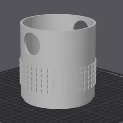 Stackable Round Cup with Grip