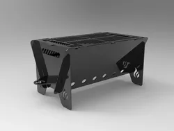 Charcoal grill 3D model