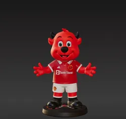 Football Mascots - Fred The Red From Manchester United