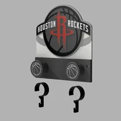 HOUSTON ROCKETS WALL HOOK