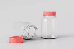 Medicine Bottle Low-poly 3D model