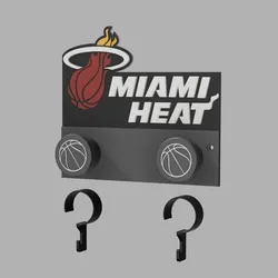 MIAMI HEAT WALL HOOK