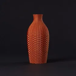 Minimalist Knitted Vase (vase mode)