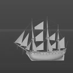 [Naval Action] Indiaman digital model
