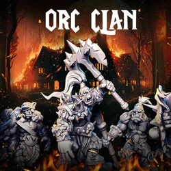 Orc Clan - Resin Terrain and Minis