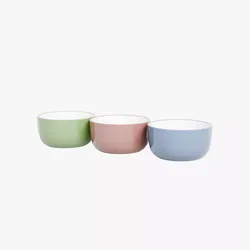 Porcelain Bowl Set - 3 Bowls 3D model