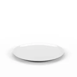 Round Dessert Plate 2 3D model