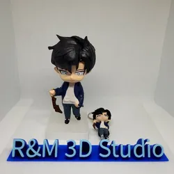 Sung Jin-Woo (Solo Leveling) - Figure, base and keychain