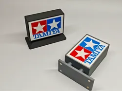 Tamiya TAMIYA Model Display Stand, Twin Star Logo - Free 3D Print Model