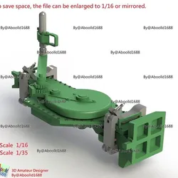 Tiger tank For Late Jack Tool.(STL-35-16)