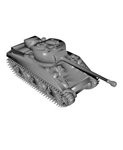1/48 Scale British Sherman VC Firefly M4A4 17 pdr.stl