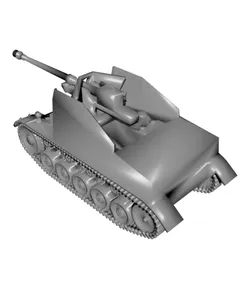 1/48 Scale German 7_5cm PaK40-2 auf Pz Kpfw II SdKfz  131.stl