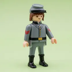 American Civil War Confederate Side PLAYMOBIL.
