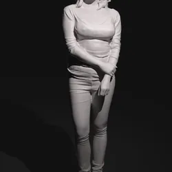 Chinese Woman Waiting