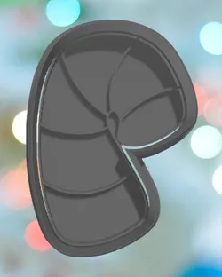 Christmas Candy Cane Cookie Cutter