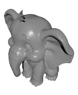 Cute Baby Elephant Decor Perfect for Desk - Table