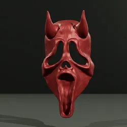 DEVIL GHOSTFACE SCREAM