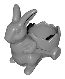 Easter Bunny Planter candy container for Cute Home Decor