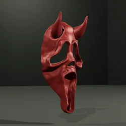 ghostface mask devil version