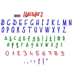 Letters and Numbers ABECEDARY (6) | Logo