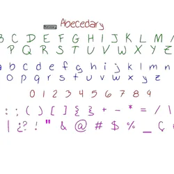 Letters and Numbers ABECEDARY (7) | Logo