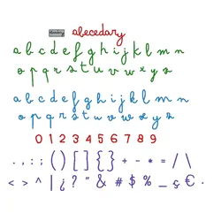 Letters and Numbers ABECEDARY (8) | Logo