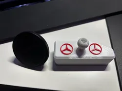 Mercedes Sprinter Phone Holder Ball Head 17mm - Free 3D Print Model