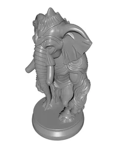 Organic Style Chess Pawn STL for 3D Printing