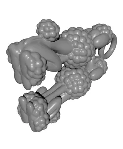 POODLE PENDANT
