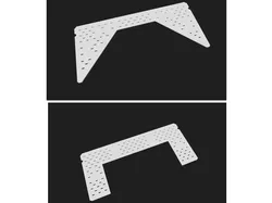 Quarter U Horseshoe Vented Shelf - Milsbo Tall - Free 3D Print Model