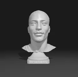 Serhou Guirassy - Premium Statue